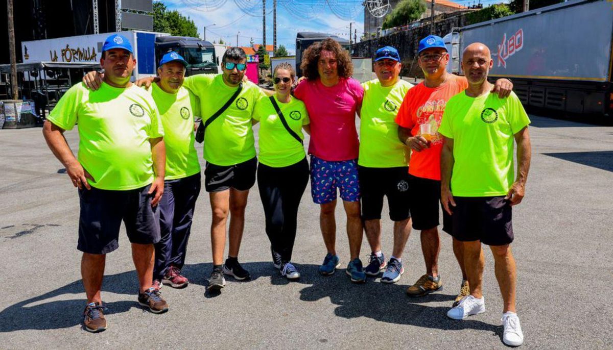 Comisión organizadora de la fiesta de Cornazo. | Iñaki Abella