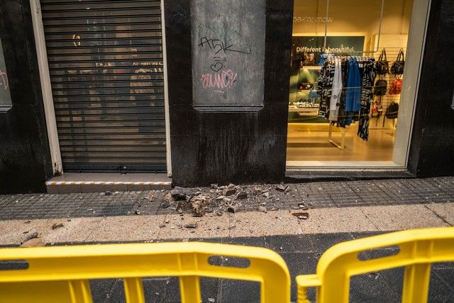 Efectos de la tormenta 'Hermine' en Tenerife