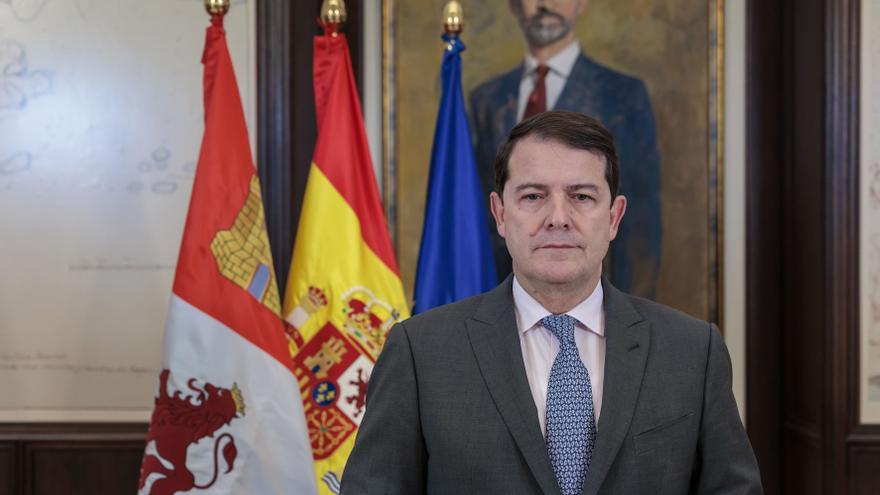 El presidente de la Junta, Alfonso Fernández Mañueco