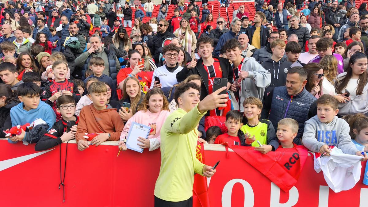 El Mallorca despide 2025 junto a los suyos