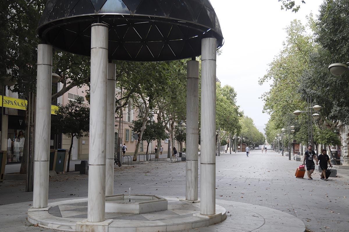 Córdoba vacía en el puente de agosto