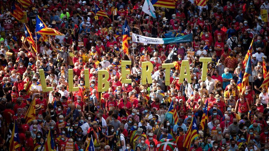 La Diada 2021 | Milers de persones es manifesten a Barcelona per l&#039;11-S