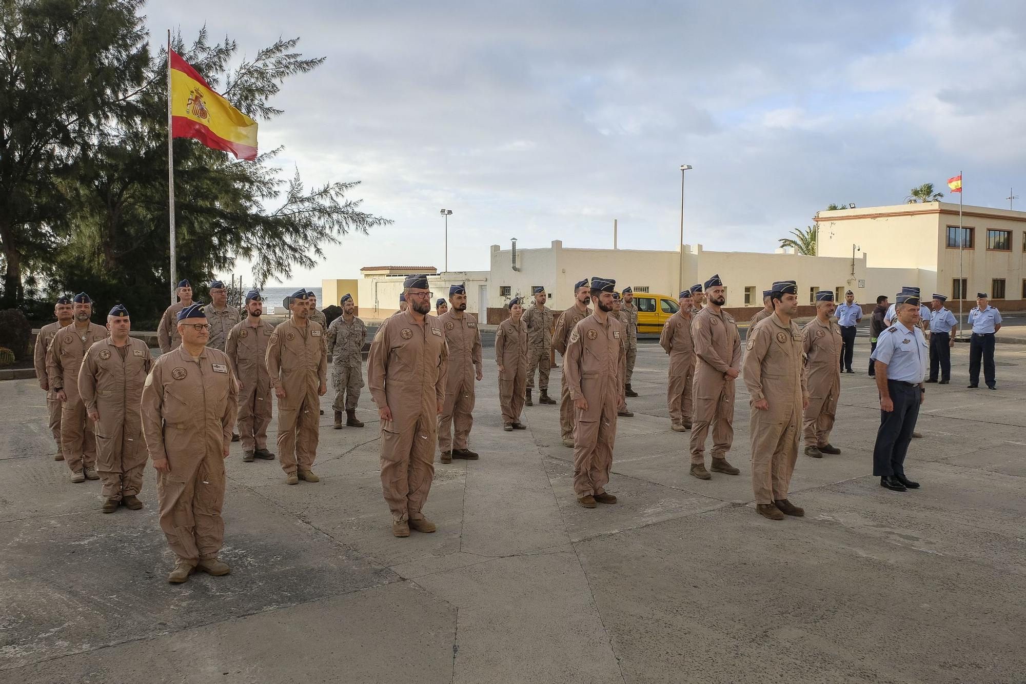 Despedida del 50º contingente Operación Atalanta en la Base Aérea de Gran Canaria