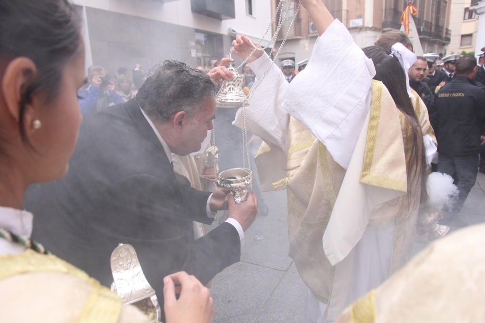 Las imágenes del Resucitado, la procesión del Domingo de Resurrección que pone punto final a la Semana Santa de Málaga