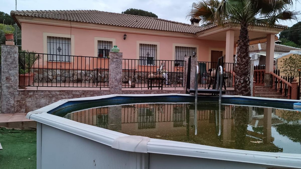 Exterior del chalet.