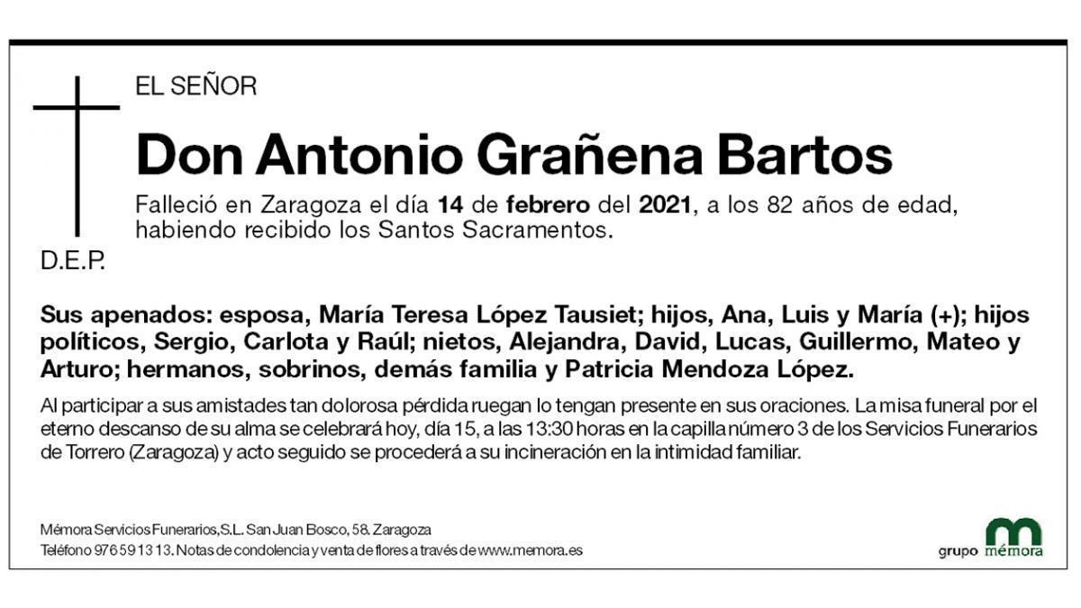 Antonio Grañena Bartos