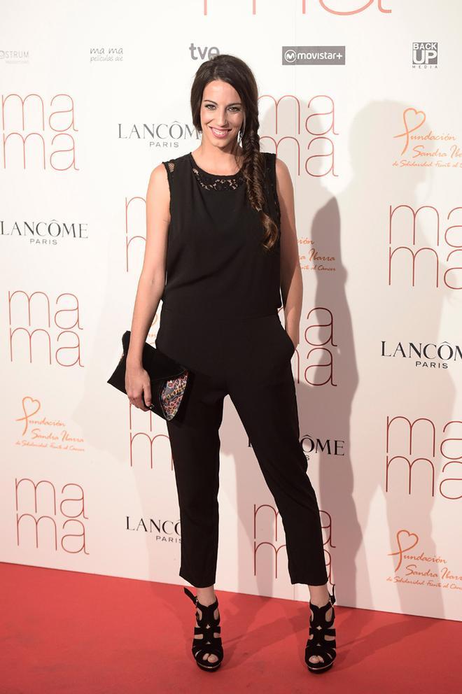 Nerea Garmendia en el estreno de Ma ma