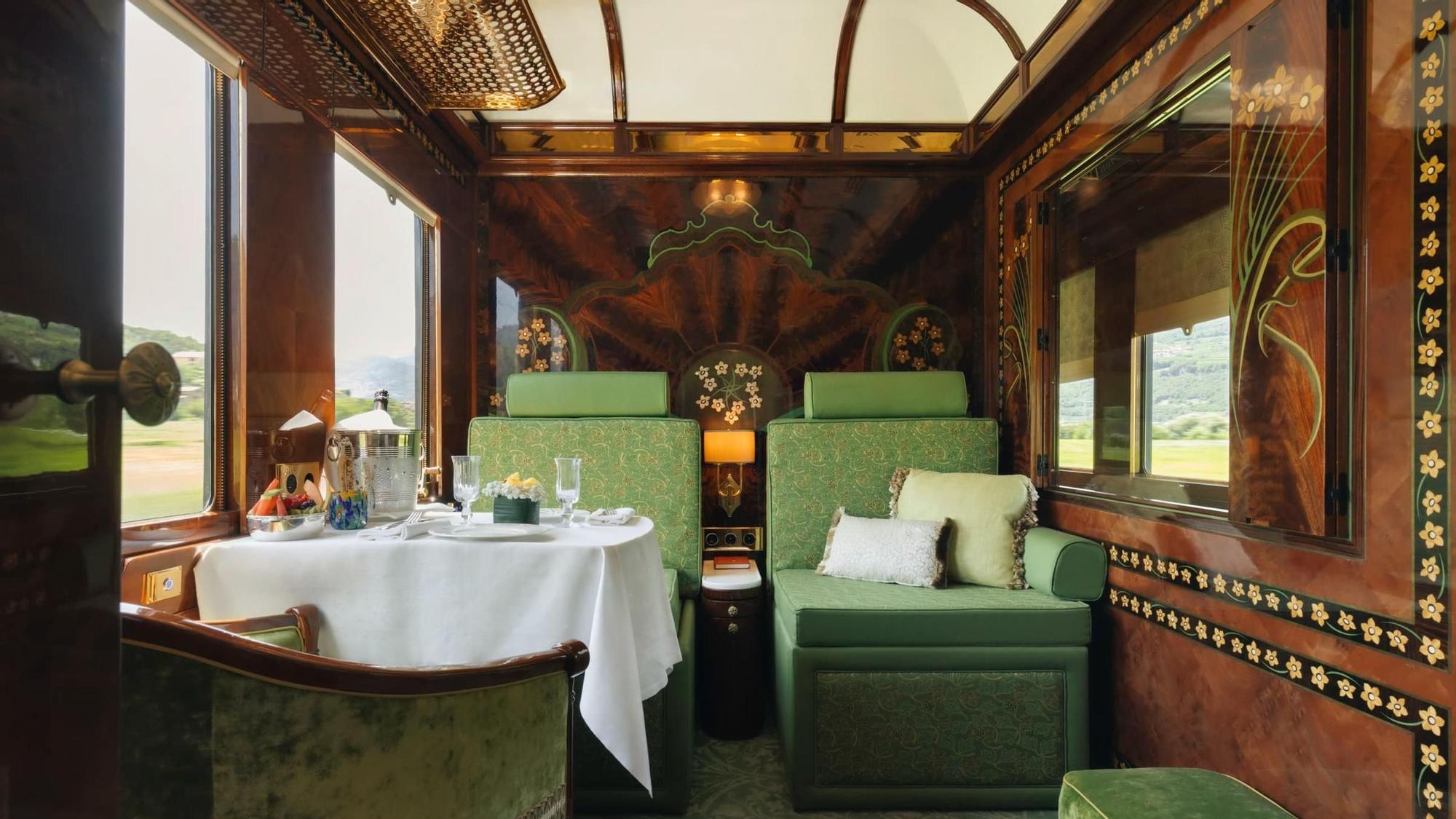 A bordo del Venice Simplon-Orient-Express