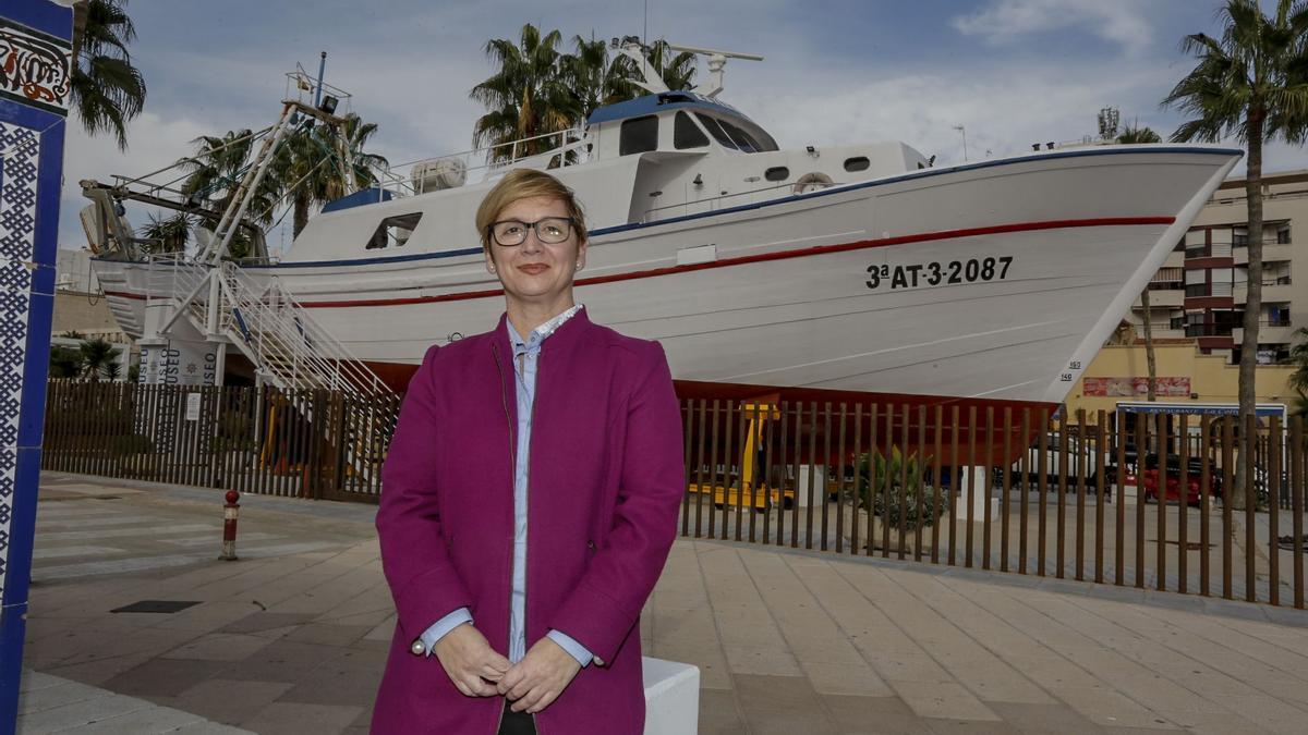 La candidata a la alcaldía de Santa Pola, Yolanda Seva, en imagen de archivo.