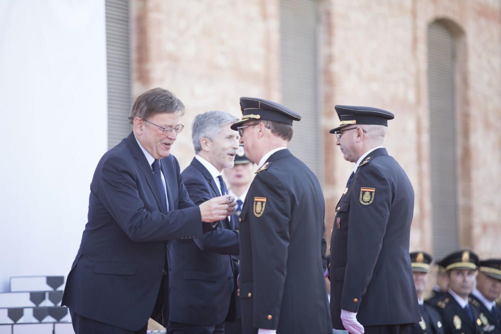 Acto del día de la Unidad de la Policía Nacional adscrita a la Comunitat Valenciana