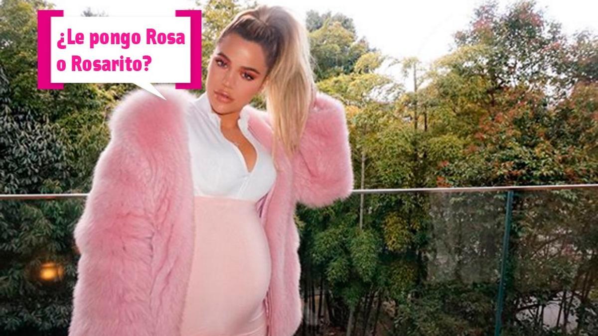 Khloé Kardashian no sabe cómo ponerle a su hija