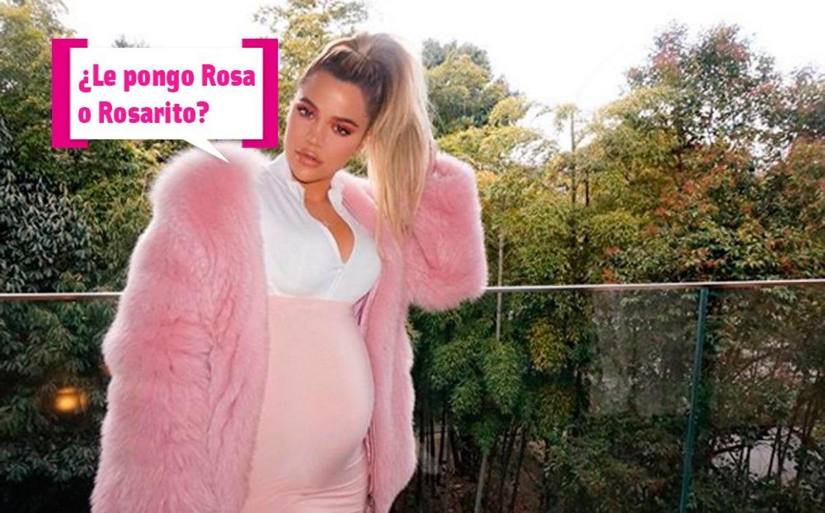 Khloé Kardashian no sabe cómo ponerle a su hija