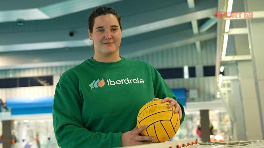 Paula Leitón: "Queremos transmitir la pasión por el waterpolo, las ganas de trabajar y de superarte"