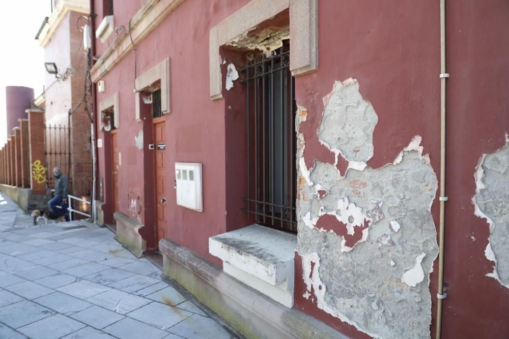 El edificio de la Vigía se cae a pedazos