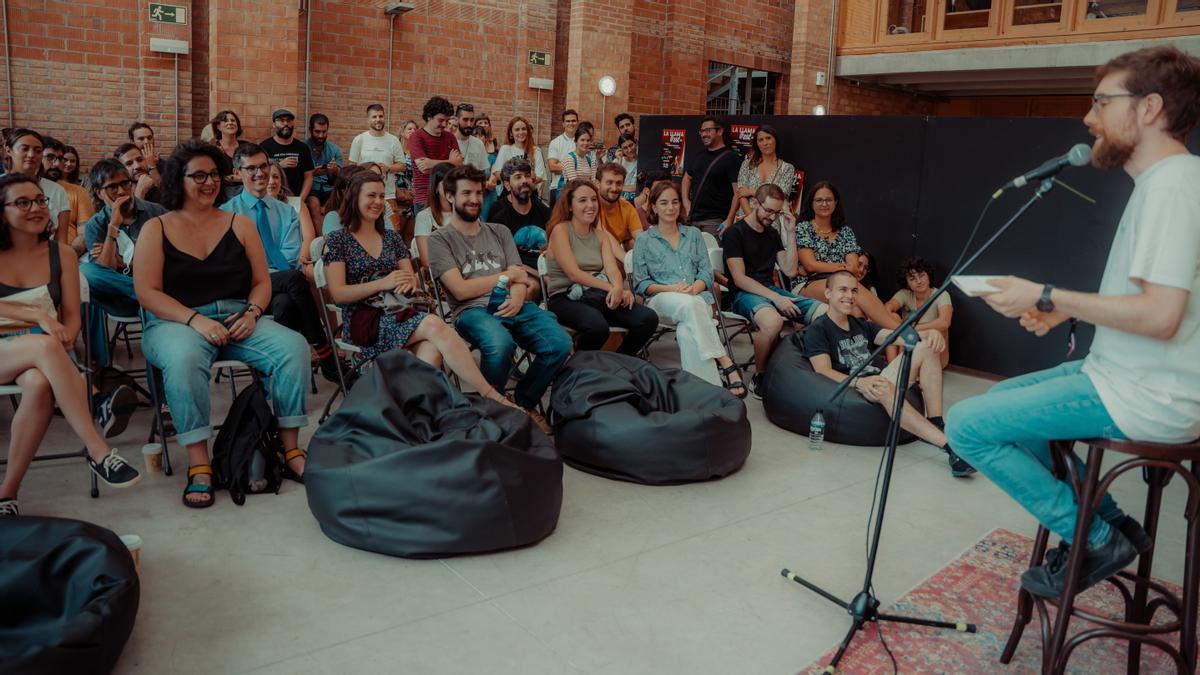 Pau Roigé en el Open Mic.