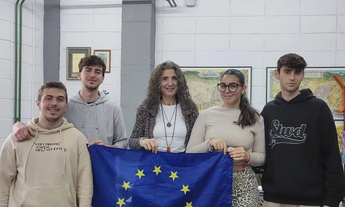 Alumnado del IES Fidiana de Córdoba que ha participado en programas Erasmus+ de FP.