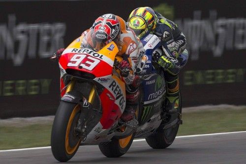 Imágenes de la carrera de MotoGP disputada en el circuito de Catalunya.