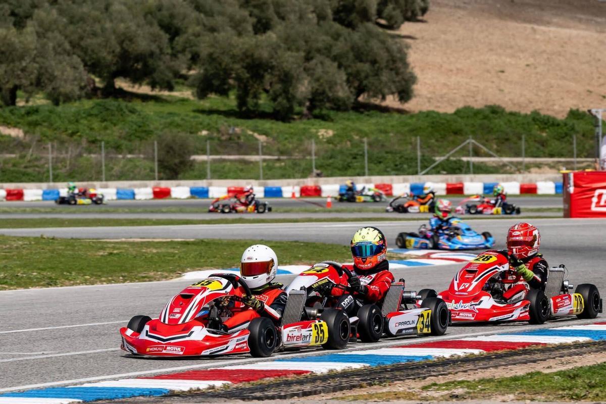 Marc Cruz, pilot manresà de kart de només 10 anys