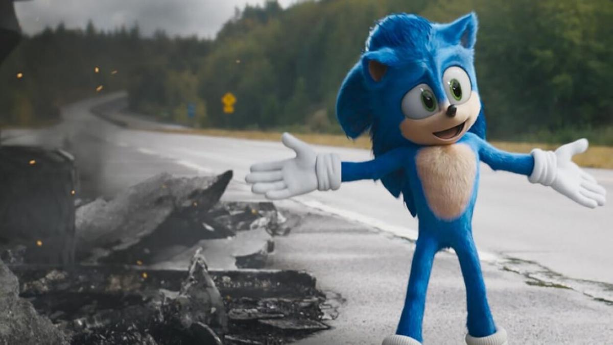 Sonic, en una de sus recientes películas.
