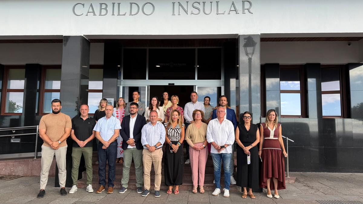 Miembros del Cabildo de La Palma.
