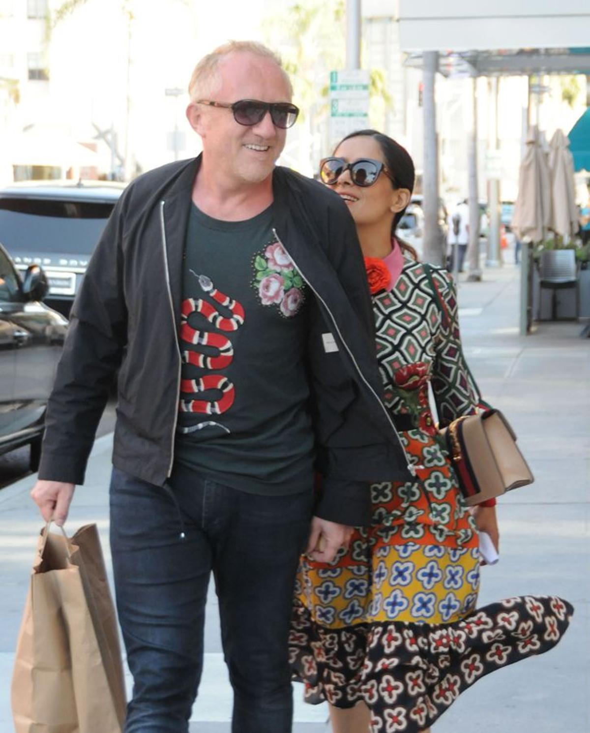 La complicidad entre Francois-Henri Pinault y Salma Hayek