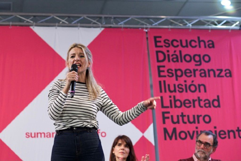 Yolanda Díaz presenta 'Sumar' en Murcia