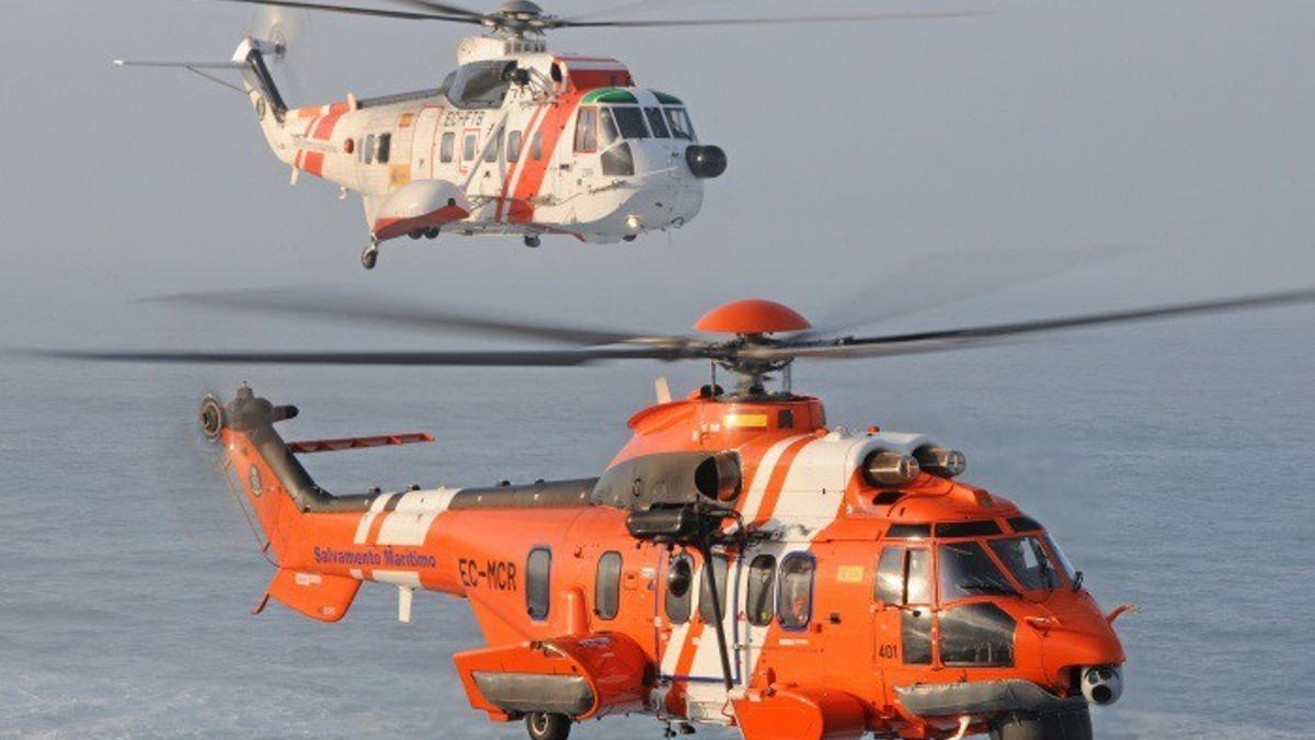 Archivo - Helicóptero Salvamento Marítimo.- Archivo