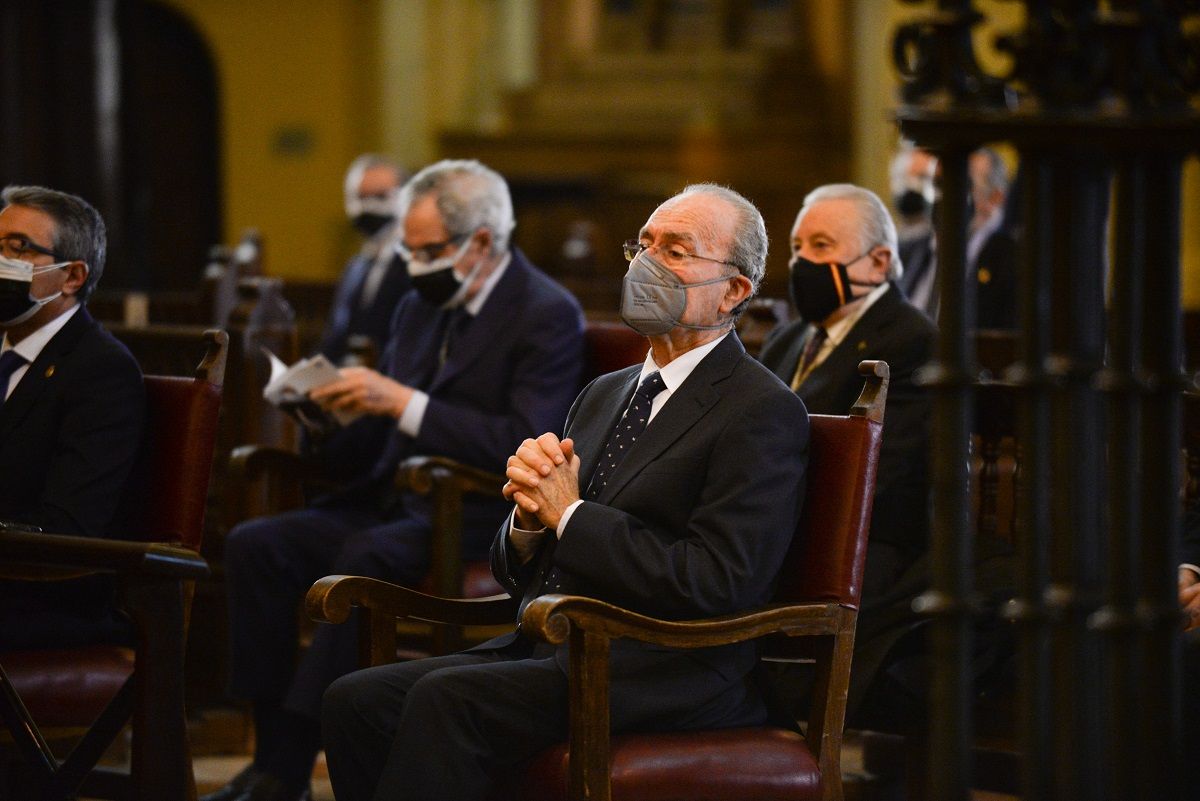 Misa de apertura de los actos del centenario de la Agrupación de Cofradías