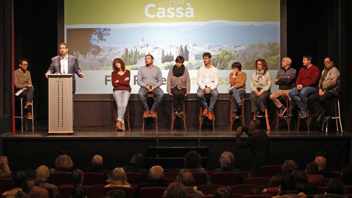 L'acte s'ha desenvolupat al Centre Recreatiu de Cassà