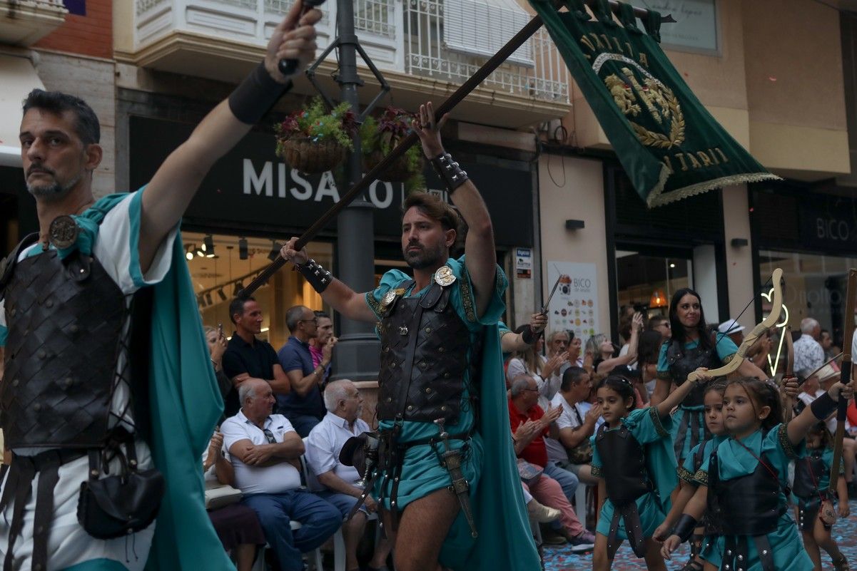Todas las imágenes del Desfile General de Tropas y Legiones de este sábado en Cartagena
