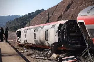Así han quedado los trenes tras el accidente en Adamuz
