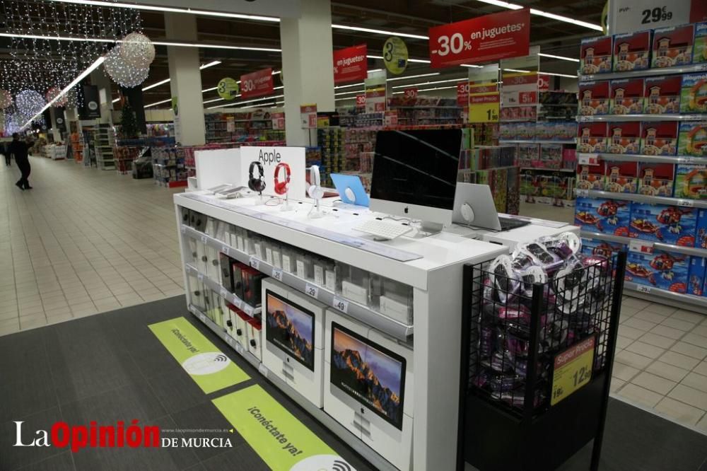 Acto de inauguración de Carrefour en Lorca