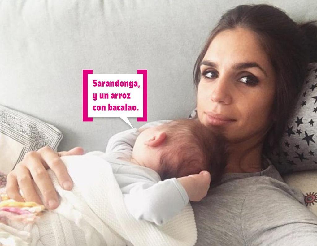Elena Furiase junto a su hijo cantando 'Sarandonga'