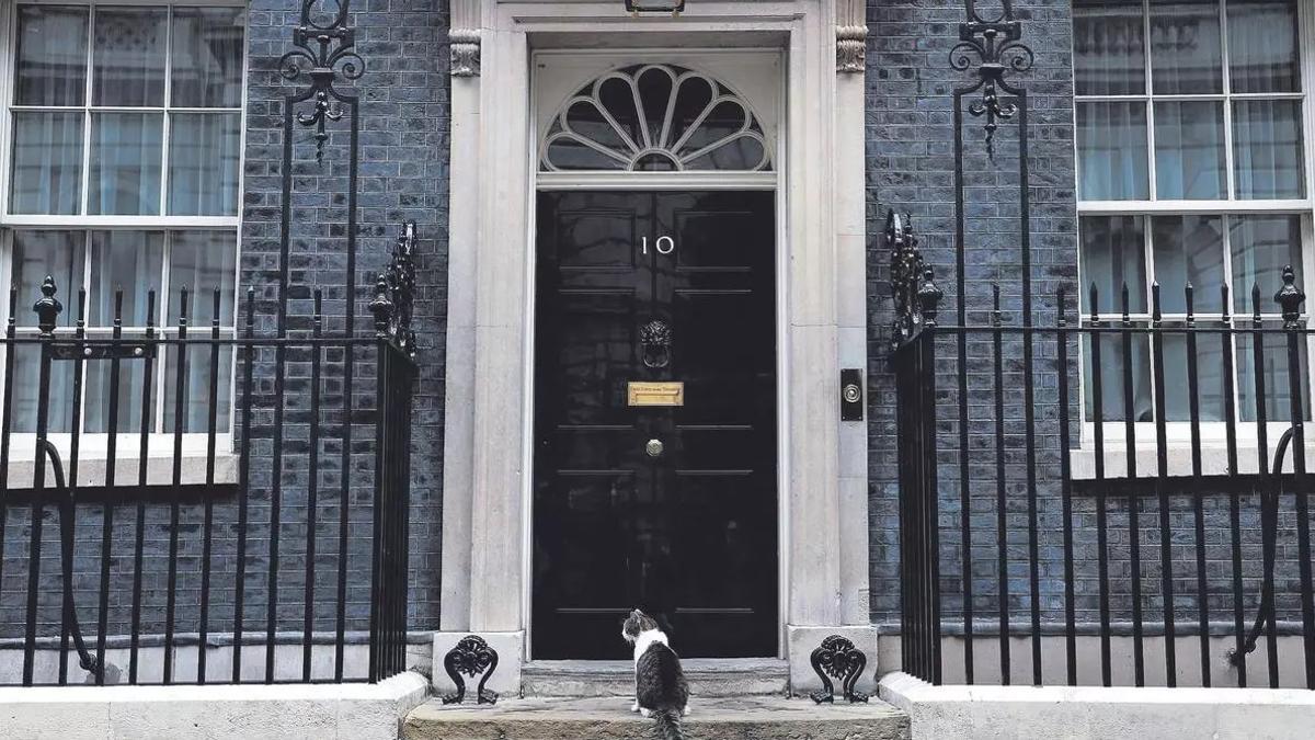 El número 10 de Downing Street, la casa del primer ministro británico.