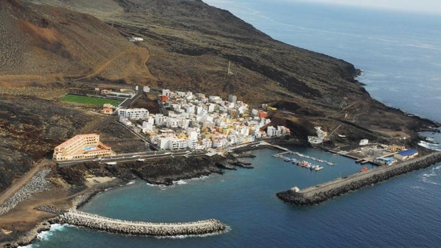 Puerto de La Restinga, en El Hierro.