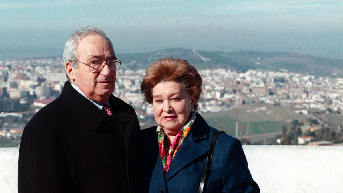 Luisina y Juan Ramón Marchena, juntos en una imagen captada en la Montaña.