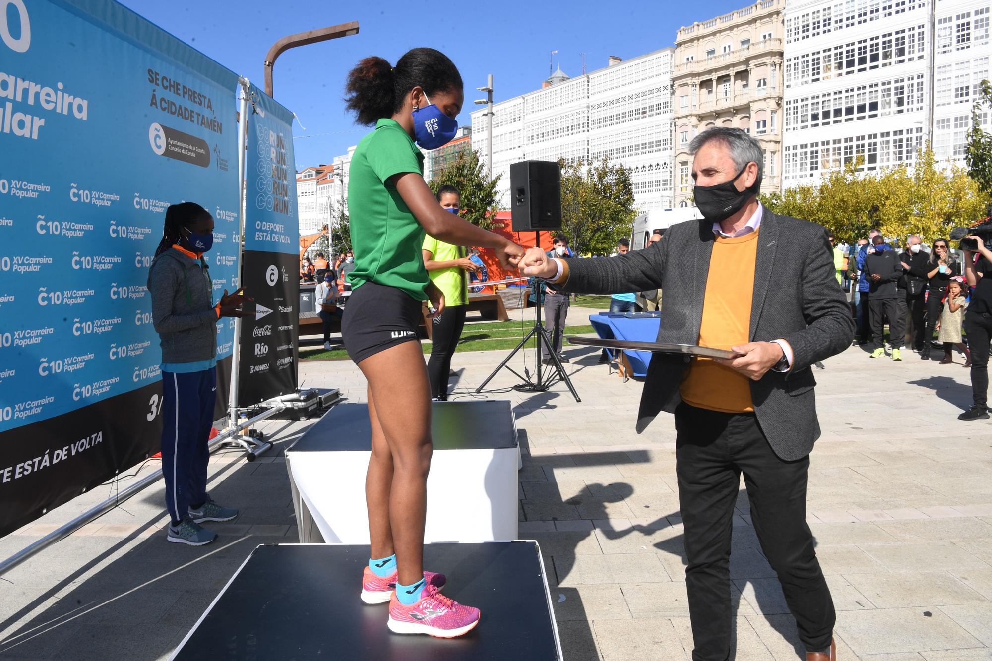 Hassous y Busienei, ganadores en el regreso de Coruña10