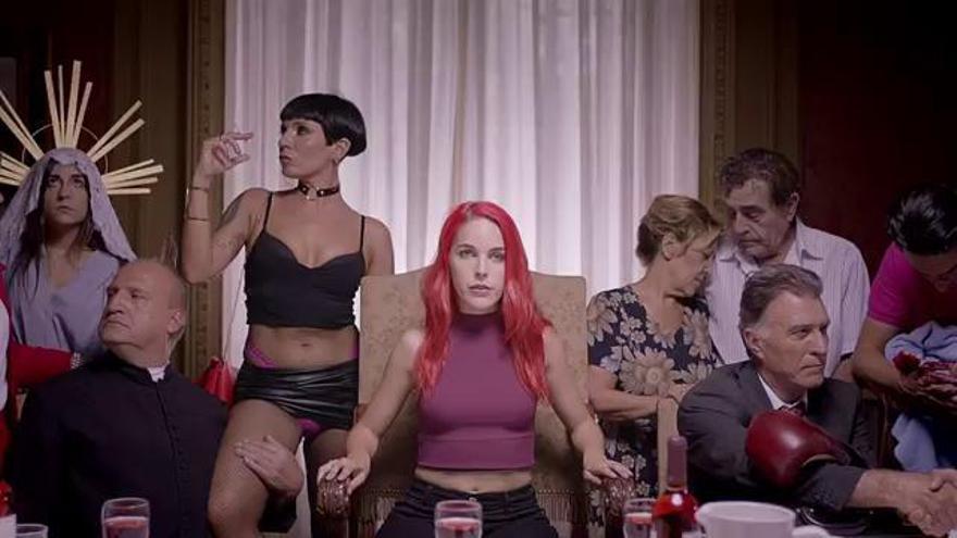 'Patria', el crítico vídeo del Salón Erótico de Barcelona