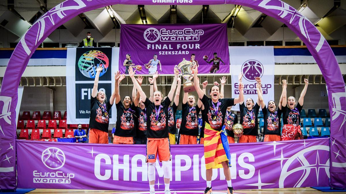 El Valencia Basket es el actual campeón de la Eurocup Women.