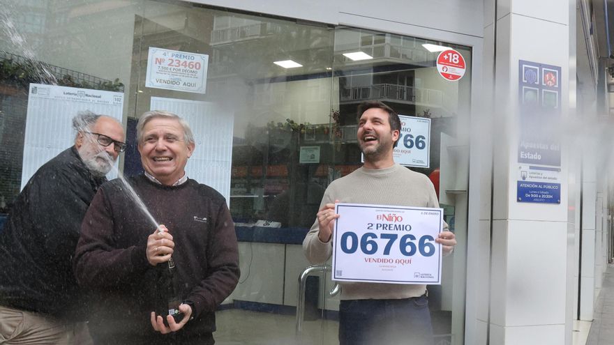 El sorteo del Niño reparte en la provincia de Alicante 1,3 millones de euros