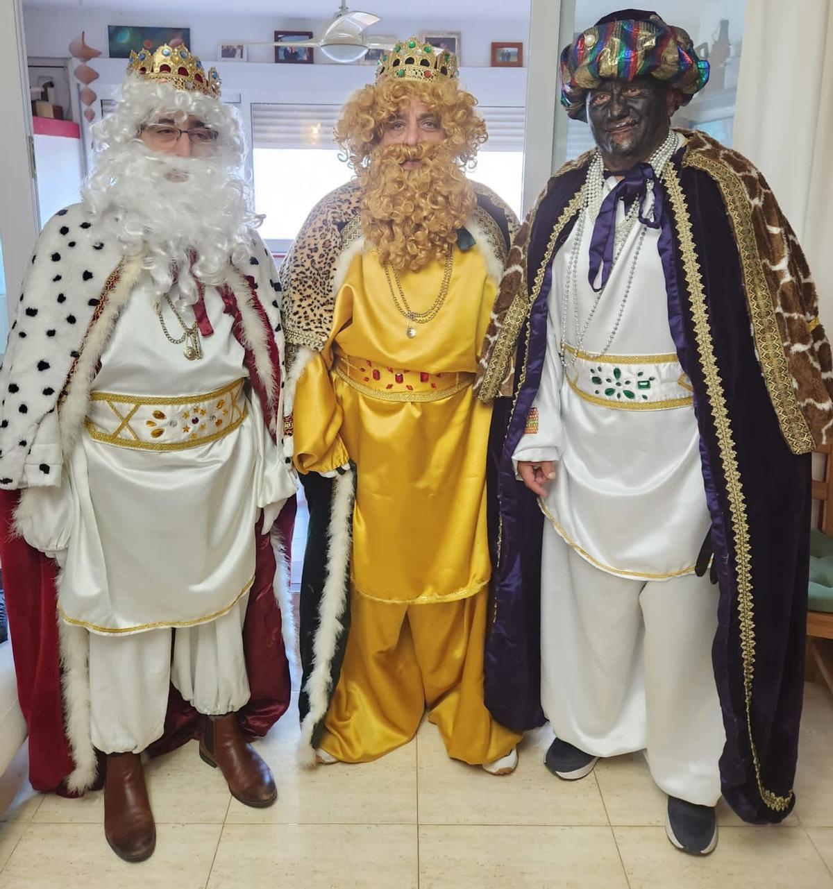 Los tres Reyes Magos en La Manga.