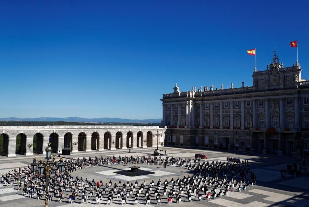 Homenatge de l'estat espanyol a les víctimes de la Covid-19