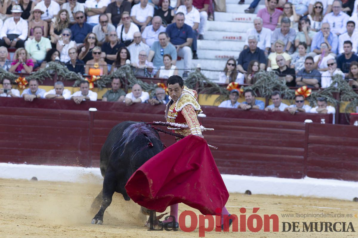 Tercer festejo de la Feria Taurina de Murcia (Talavante, Paco Ureña y Roca Rey), en imágenes