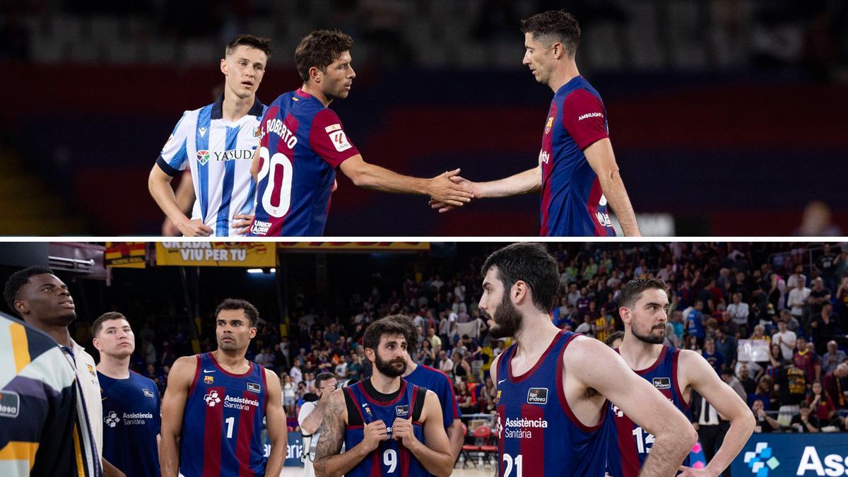 Ni el fútbol ni el balonces masculino han aportado títulos al FC Barcelona esta temporada