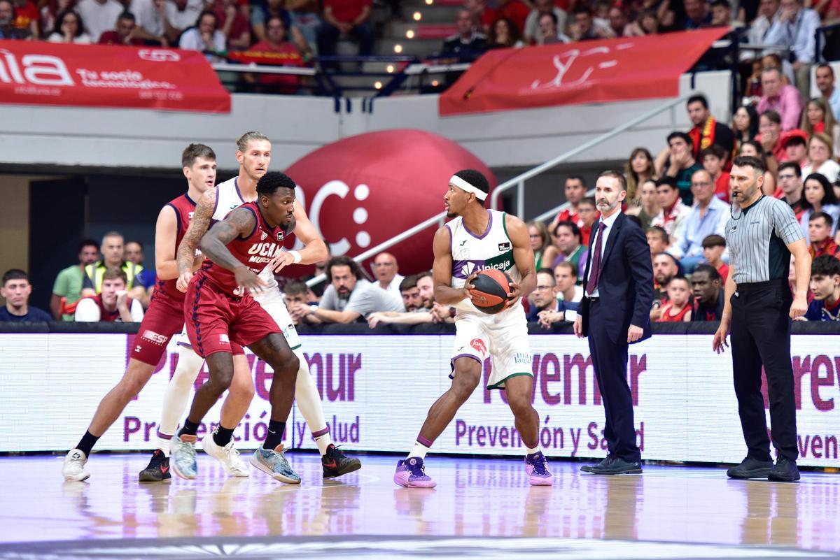 Fotos del tercer partido de semifinales de la Liga Endesa: UCAM Murcia - Unicaja