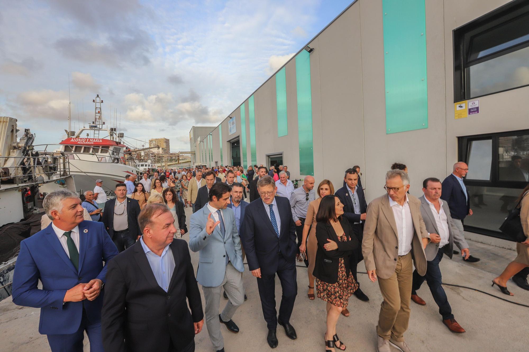 Inauguración nueva lonja de Torrevieja