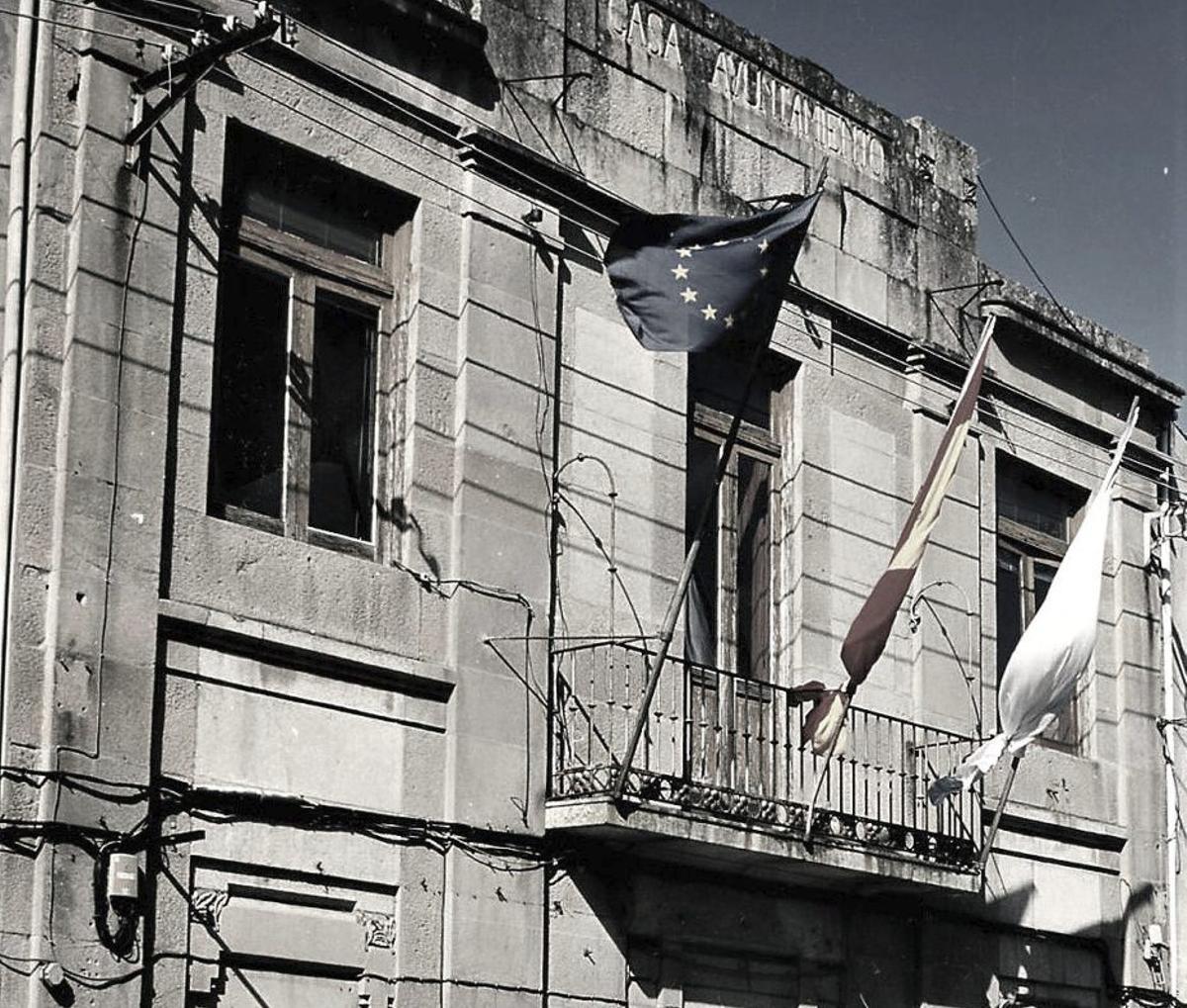 O Concello Vello, de 1936. Foto de 1998. | ARQUIVO AC NÓS