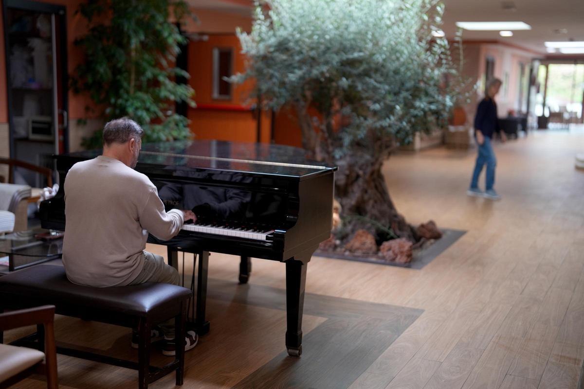 El pianista, en la Unidad de Paliativos de San Camilo