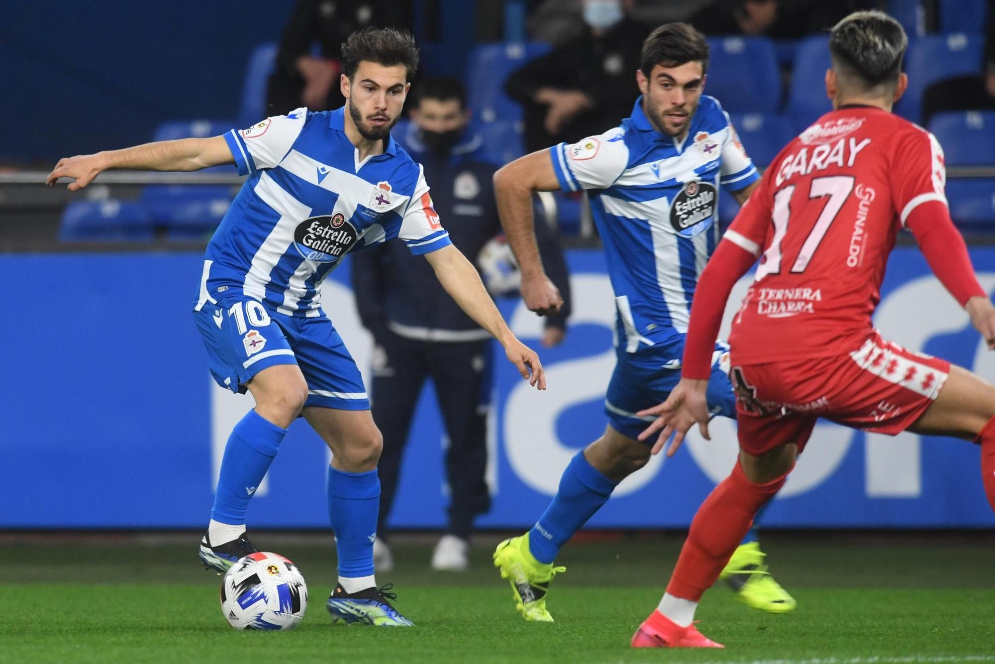 El Dépor empata ante Unionistas en Riazor