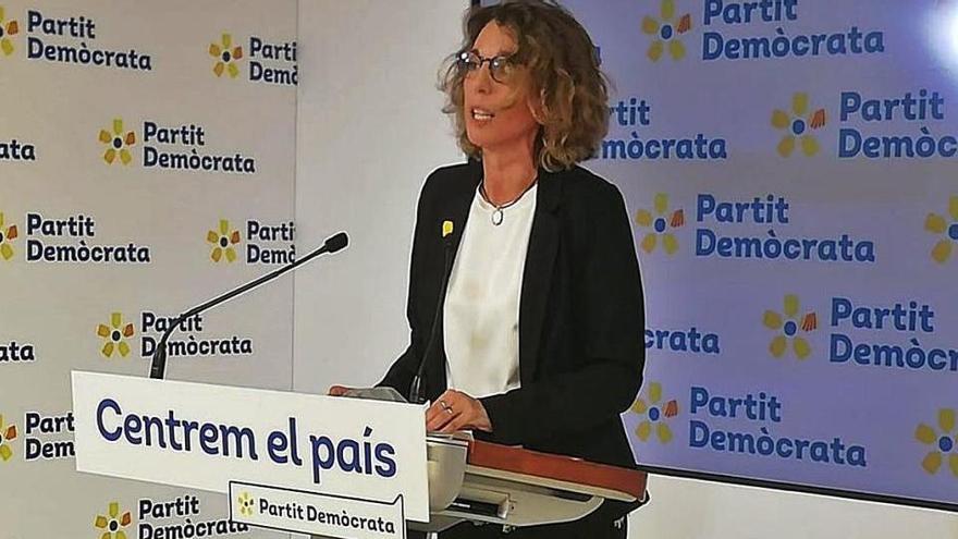 La candidata del PDeCAT a presidir la Generalitat, Àngels Chacon